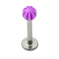 Acrylic Beach Labrets 1.2mm