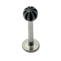 Acrylic Beach Labrets 1.2mm