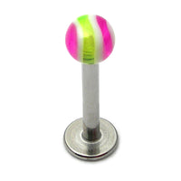 Acrylic Wave Labrets 1.2mm