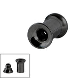 Black Steel Internal Thread Double Flared Eyelet