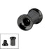 Black Steel Internal Thread Double Flared Eyelet