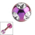 Titanium Multi-Gem Jewelled Ball 1.2mm