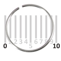 Sterling Silver Hoops - Earrings and Nose Rings