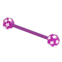 Acrylic Multi-Star Flex Barbell (NEW)