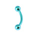 Titanium Curved Bar 1.6mm with 4-4 balls
