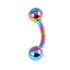 Titanium Curved Bar 1.6mm with 5-5 balls