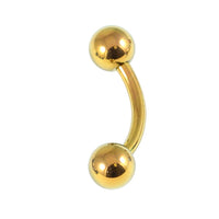 Titanium Curved Bar 1.6mm with 5-5 balls