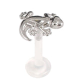 Bioflex Push-fit Labret with Steel Gecko