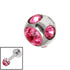 Steel Multi-Gem Jewelled Ball 1.6mm