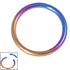Titanium Smooth Segment Ring (2 Piece)