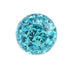 Smooth Glitzy Threaded Balls - one only