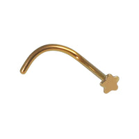 Titanium Nose Studs - Heart and Star