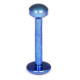 Titanium Labrets with Disk Top 1.2mm Gauge