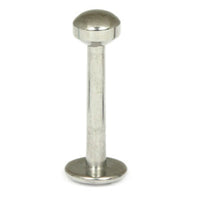 Titanium Labrets with Disk Top 1.2mm Gauge