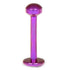 Titanium Labrets with Disk Top 1.2mm Gauge