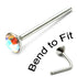 Crystal Nose Stud (Bend to fit) (ST2 ST3)