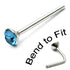 Crystal Nose Stud (Bend to fit) (ST2 ST3)