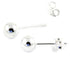 Silver Studs with Silver Ball ST4-ST5-ST6-ST7-ST20-ST21-ST27-ST28
