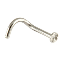 Steel Jewelled Nose Stud (2.35mm head)