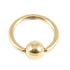 Zircon Steel Ball Closure Ring (BCR) (Gold colour)