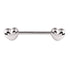 Steel Hearts Nipple Bar