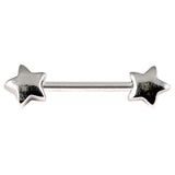 Steel Stars Nipple Bar