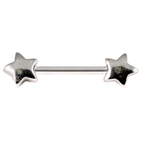 Steel Stars Nipple Bar