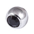 Steel Threaded Jewelled Balls 1.2x5mm