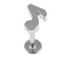 Steel Labret with Cast Steel Attachment 1.2mm