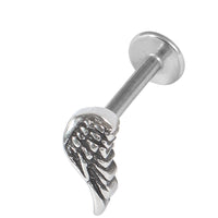 Steel Labret with Cast Steel Attachment 1.2mm
