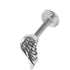 Steel Labret with Cast Steel Attachment 1.2mm