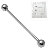 Sterile Titanium Industrial Scaffold Barbell 1.6mm 32-38mm