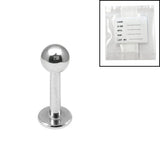 Sterile Titanium Externally Threaded Labrets
