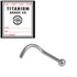 Sterile Titanium Nose Studs - Ball