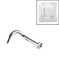 Sterile Titanium Jewelled Nose Studs