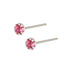Silver Studs - Tiny Jewelled Nose Studs