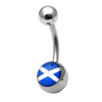 Steel Logo Belly Bars - Pictures