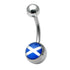 Steel Logo Belly Bars - Pictures