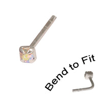 Crystal Nose Stud (Bend to fit) (ST11 ST12 ST13)