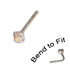 Crystal Nose Stud (Bend to fit) (ST11 ST12 ST13)