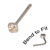 Crystal Nose Stud (Bend to fit) (ST11 ST12 ST13)