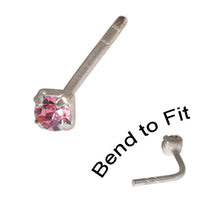Crystal Nose Stud (Bend to fit) (ST11 ST12 ST13)