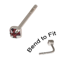 Crystal Nose Stud (Bend to fit) (ST11 ST12 ST13)