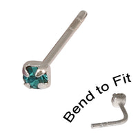 Crystal Nose Stud (Bend to fit) (ST11 ST12 ST13)