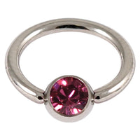 Steel Jewelled BCR 1.0mm