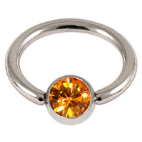 Steel Jewelled BCR 0.8mm