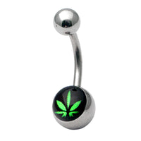 Steel Logo Belly Bars - Pictures