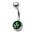 Steel Logo Belly Bars - Pictures