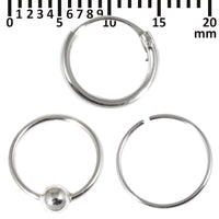 Multipacks - Sterling Silver Hoops