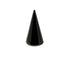 Black Steel Threaded Cones